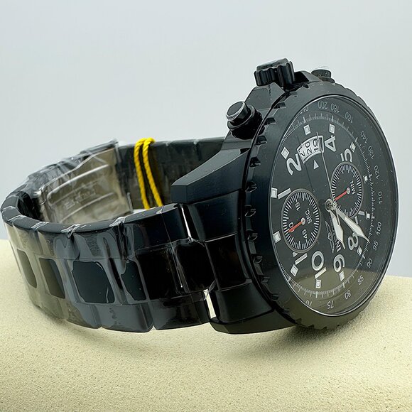 Invicta Specialty Chronograph Black Dial Black Ion-plated Men's Watch Tachymeter - Picture 9 of 9